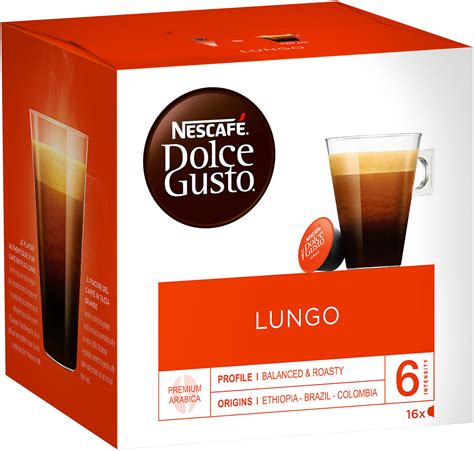 Capsules Dolce Gusto lungo 16 Capsules Nescafé 112 g