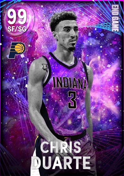 Nba 2k22 2kdb Custom Card Chris Duarte Endgame