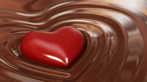 Chocolate In Heart Shape, HD Others, 4k Wallpapers, Images, Backgrounds ...