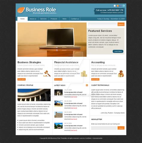 Business Role Template by mabucs on DeviantArt