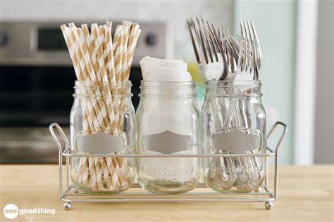 Creative Ways To Get More Organized With Mason Jars