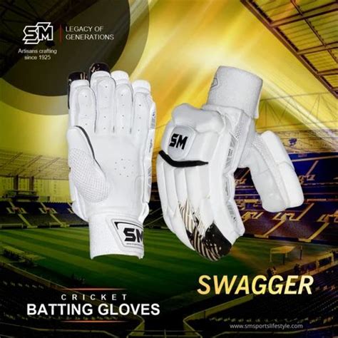 Sm Swagger Customised Sheep Skin Batting Gloves At Rs Pair