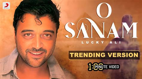 O Sanam Song Lyrics And Music By Lucky Ali Arranged By 42 OFF