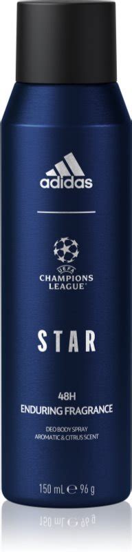 Adidas Uefa Champions League Star Deodorant Spray Mit Stunden Wirkung