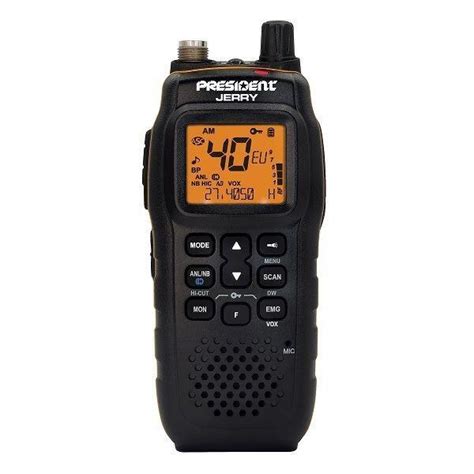 President Jerry Handheld Cb Radio Transceiver At Radioworld Uk