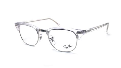 Eyeglasses Ray Ban Clubmaster Optics Clear Rx5154 2001 49 21 Small In Stock Price 7492