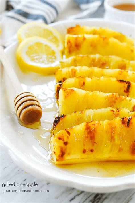 Easy Grilled Pineapple Recipe | Your Homebased Mom