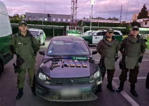 Carabineros Detuvo A Sujetos Que Amenazaron Con Arma De Fuego Al