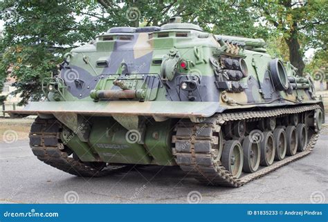 Poznan Poland October Patton M American Armored Recovery