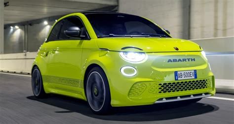 Abarth 500e: The Sporty Fiat Goes Electric! - GEARRICE