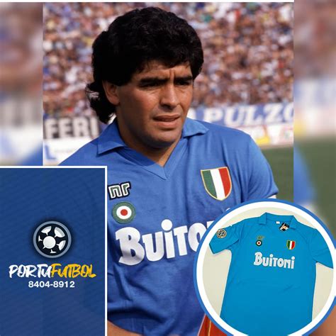 Camiseta retro del Napoli & Maradona en Costa Rica