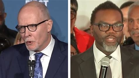 Chicago Mayoral Election 2023 Paul Vallas Brandon Johnson To Face Off