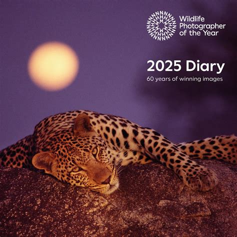 Wildlife Photographer Of The Year Desk Diary 2025 60th Anniversary