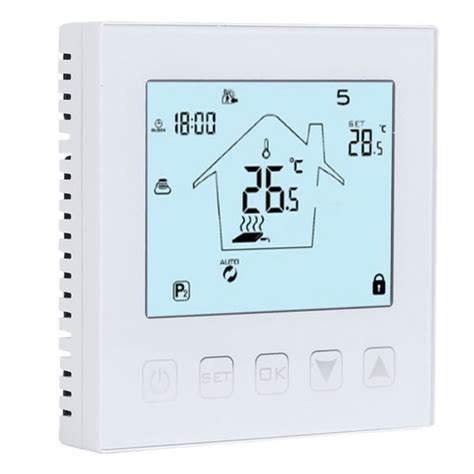 Thermostat De Chauffage Par Le Sol HURRISE Fonction Antigel Et