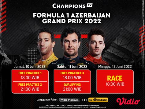 Jadwal Dan Link Live Streaming F Gp Azerbaijan Vidio