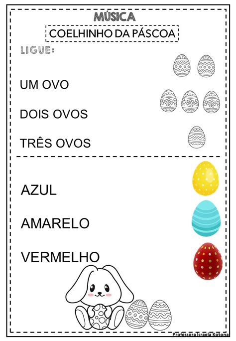 Educa O Infantil Facil M Sica Coelhinho Da P Scoa