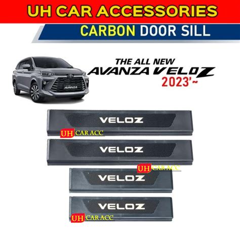 Toyota Veloz 2022 2024 Alza Door Sill Plate Side Step Scuff Plate Non