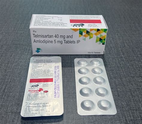 Telmisartan Mg And Amlodipine Mg Tablets Ip At Best Price In Mumbai