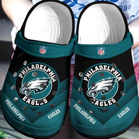 Philadelphia Eagles Personalized Crocs Crocband Clog Unisex Fashion