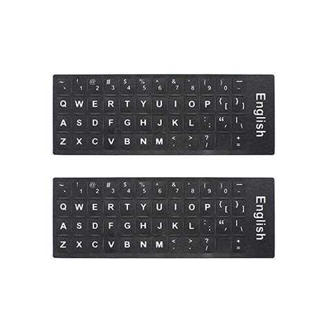 Buy Mosiso English Keyboard Stickers For Laptop Desktop Keyboards