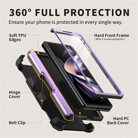 Tongate For Z Fold Case With Ring Stand Built In Z Fold S Pen