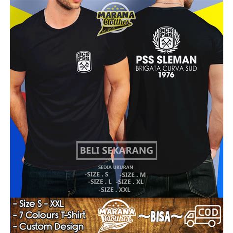 Jual Kaos Bcs Pss Sleman Brigata Curva Sud V Baju Sport Shopee Indonesia