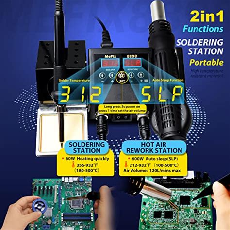 Mefix Estaci N De Retrabajo Smd Port Til En Funcione