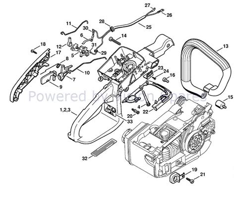 Stihl Ms T Parts Diagram Stihl Ms Chainsaw Ms T Z