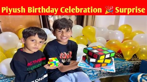 Piyush Birthday Celebration Surprise Sourav Joshi Vlogs