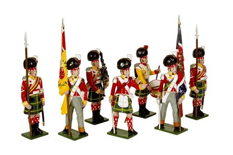 92nd Gordon Highlanders Toy Soldier Figurines 54mm Breagans