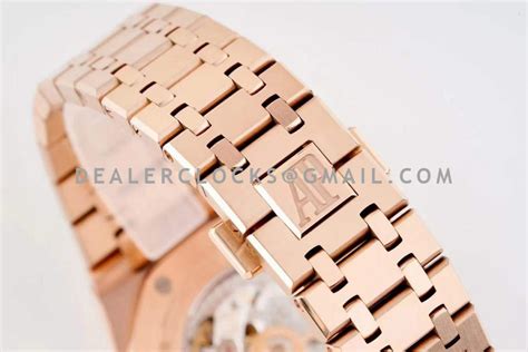 Royal Oak Perpetual Calendar Rose Gold Salmon Dial Dealer