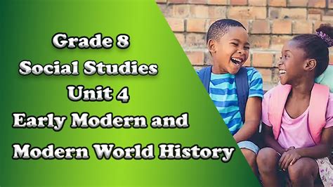 Grade 8 Social Studies Unit 4 Part 1 The Great Geographical