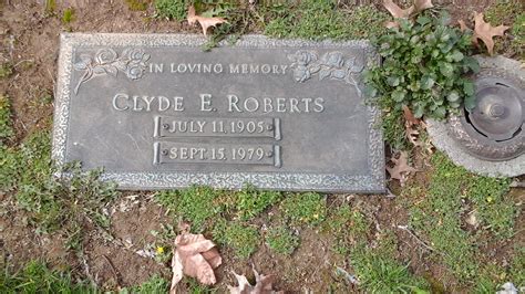 Clyde Edwin Roberts Find A Grave Memorial