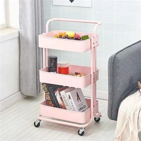 Wjf New Tier Kitchen Utility Trolley Cart Shelf Storage Rack