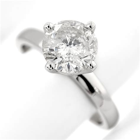 No Reserve Price 1 22 Carat G SI Diamond Solitaire Ring 14