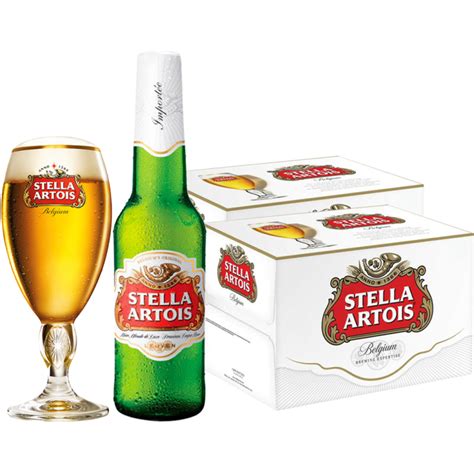 Stella Artois 310ml Bottle X48 2 Cases W Free Stella Artois Chalice