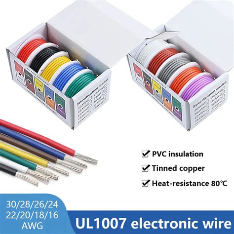 Ul Pvc Tinned Pure Copper Cable Line Stranded Electrical Wire