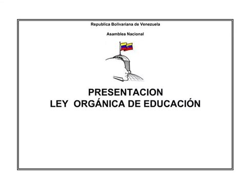 Ppt Republica Bolivariana De Venezuela Asamblea Nacional Presentacion