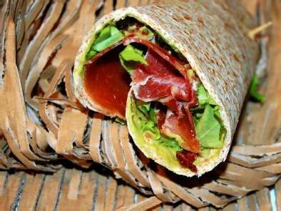 Street Food Wrap Au Jambon Recette Ptitchef