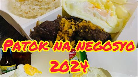 Patok Na Negosyo 2024 Tapsilog Business Silog Meals YouTube