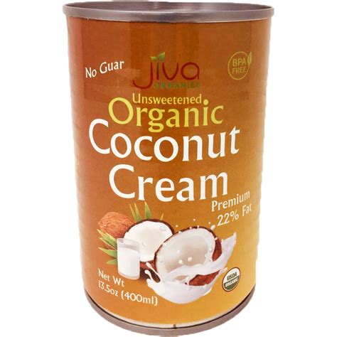 Buy Jiva Organics Organic Coconut Cream Ml Quicklly Indian