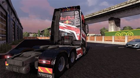 ETS2 FH2012 Red Bull v 1 0 Volvo Mod für Eurotruck Simulator 2