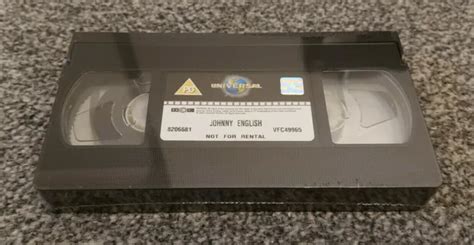 JOHNNY ENGLISH ROWAN Atkinson Natalie Imbruglia Video Tape Only Pal Vhs