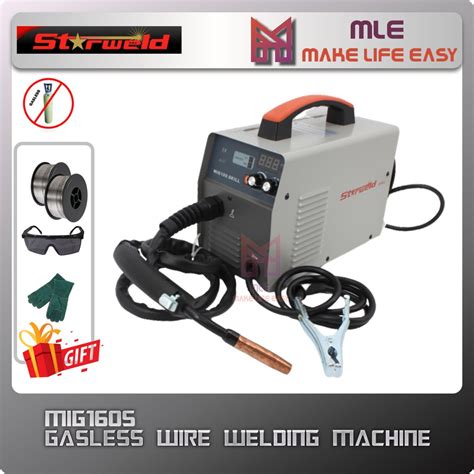 STARWELD MIG160 SKILL GASLESS MIG WELDING MACHINE WITHOUT FOC 1KG 0