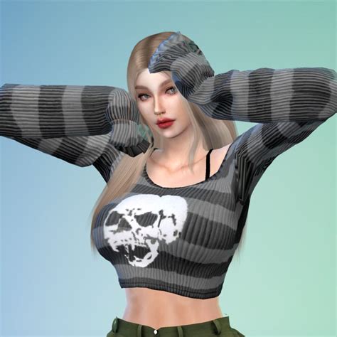 Hoeyume Sims 4 Grunge Outfits Sims