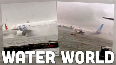 Unprecedented Storm Floods Dubai S Airport Real News YouTube