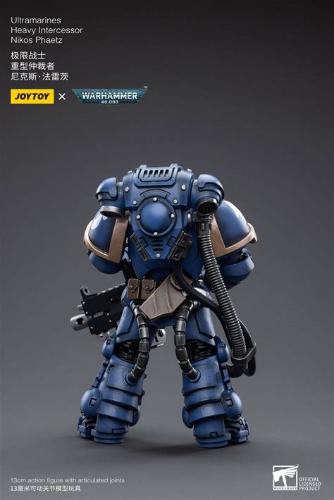 Warhammer 40k Ultramarines Heavy Intercessor Nikos Phaetz 12 Cm