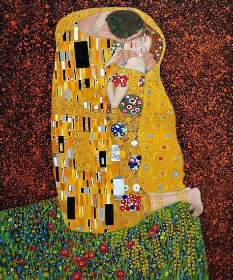 The Story Behind Gustav Klimt's Shimmering Symbolist Painting 'The Kiss ...