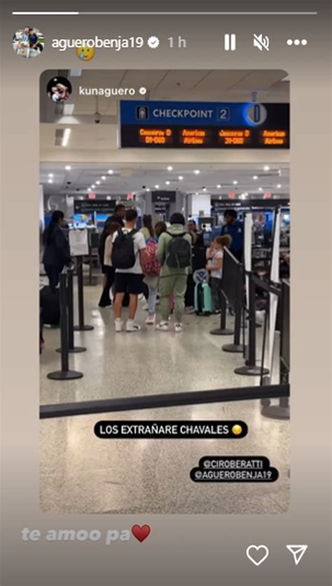 El Kun Agüero se mostró cómo nunca antes con Benjamín Agüero