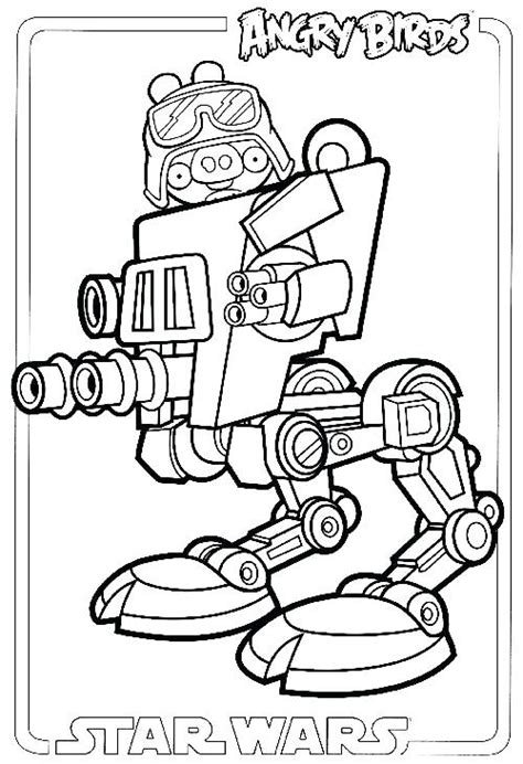 Angry Birds Star Wars 2 Coloring Pages At GetColorings Free